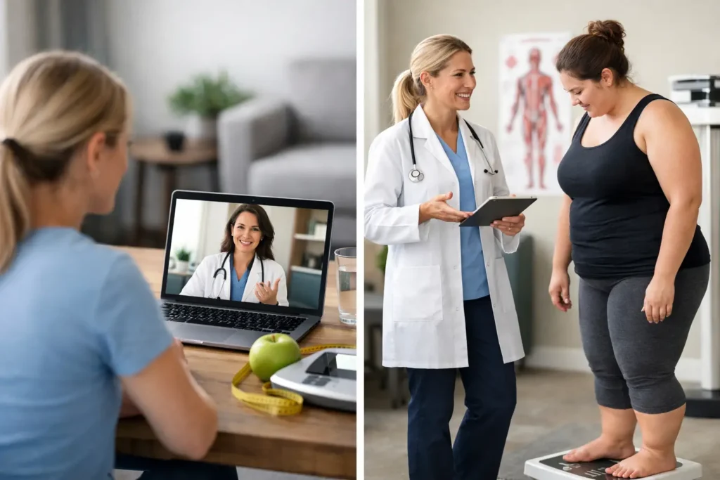 Telehealth vs In Person Weight Loss: Which Fits?